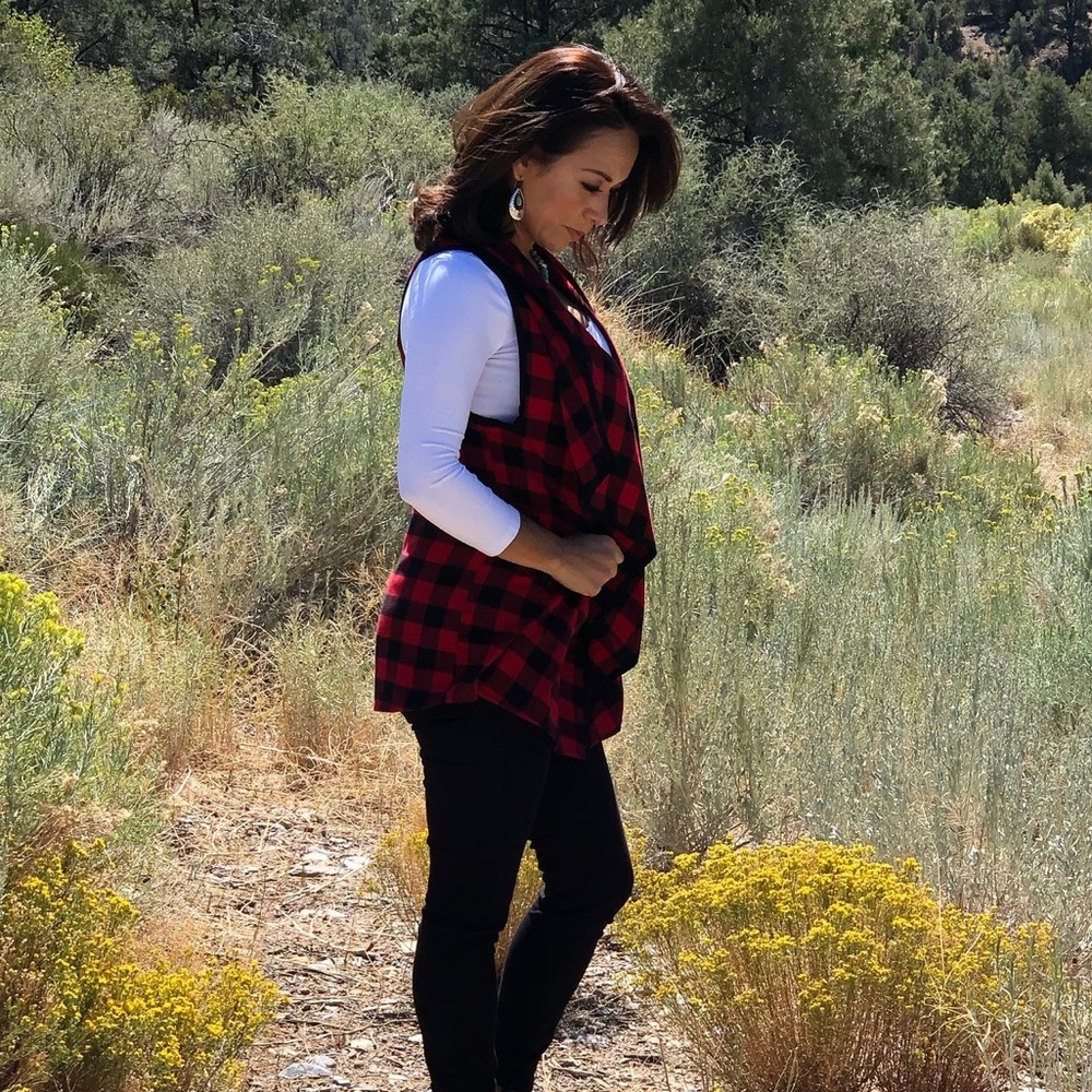 Classic Buffalo Check Vest